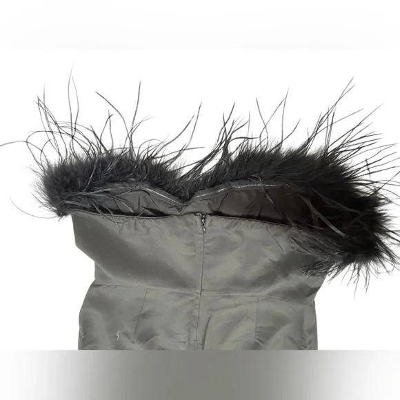 Lina Black Wide Leg Women's Pants - Picture 5 of 12